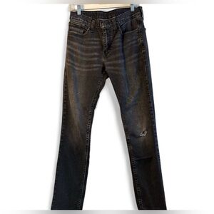 Levi's Men's Dark Gray Slim Jeans